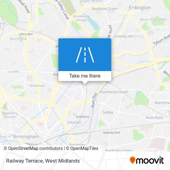 Railway Terrace map