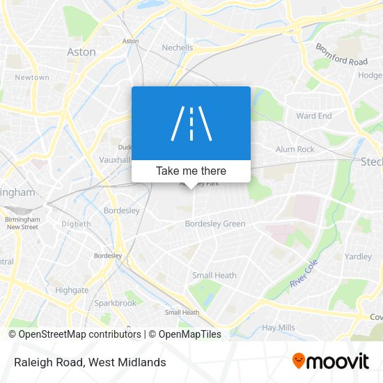 Raleigh Road map