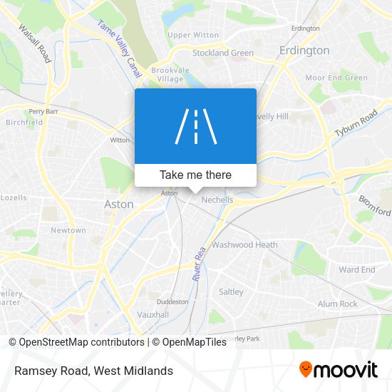 Ramsey Road map