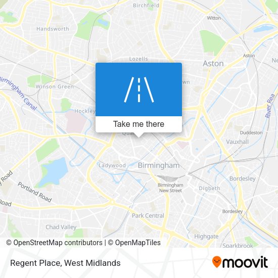 Regent Place map