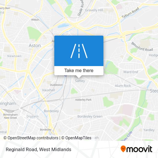 Reginald Road map