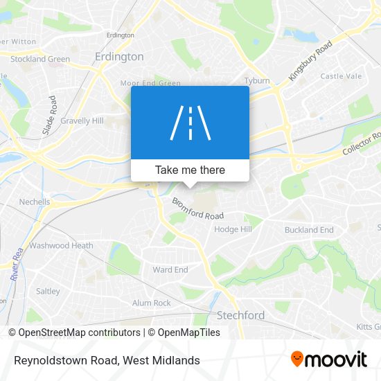 Reynoldstown Road map