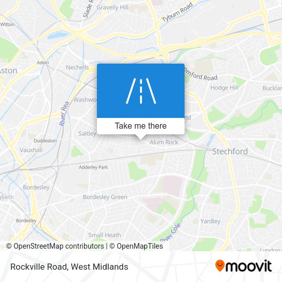 Rockville Road map