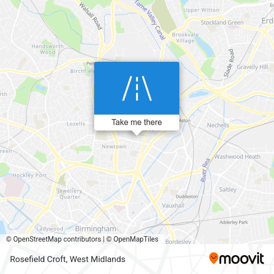 Rosefield Croft map