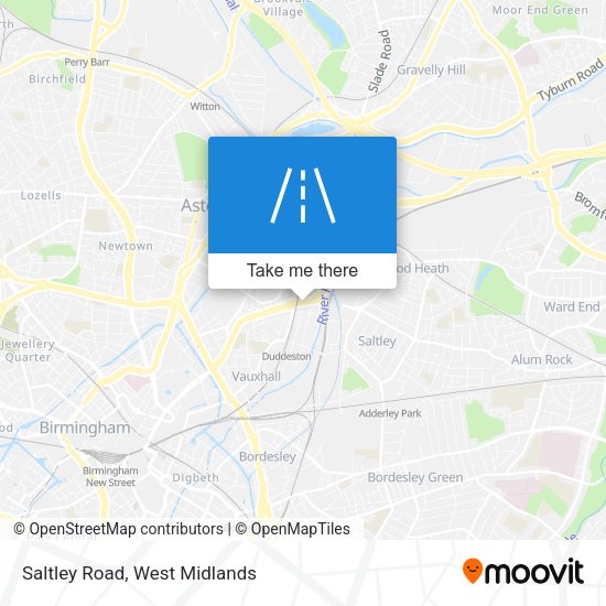 Saltley Road map