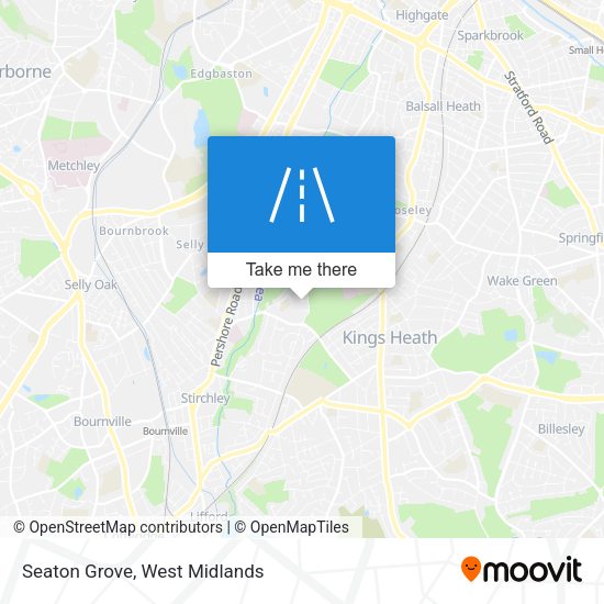 Seaton Grove map