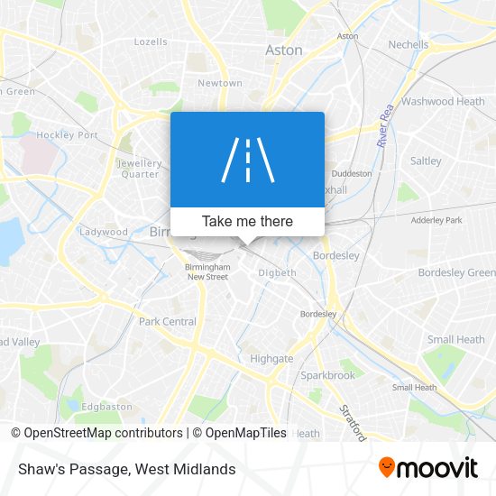 Shaw's Passage map