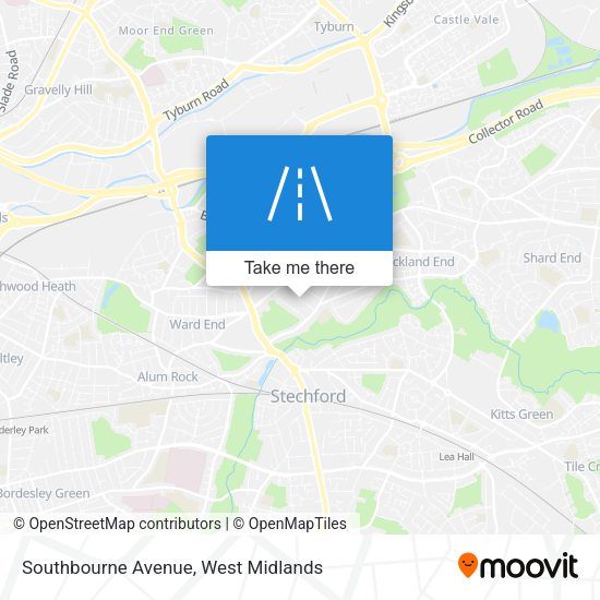 Southbourne Avenue map