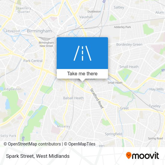 Spark Street map