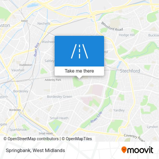 Springbank map