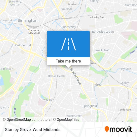 Stanley Grove map