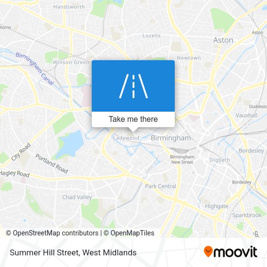 Summer Hill Street map