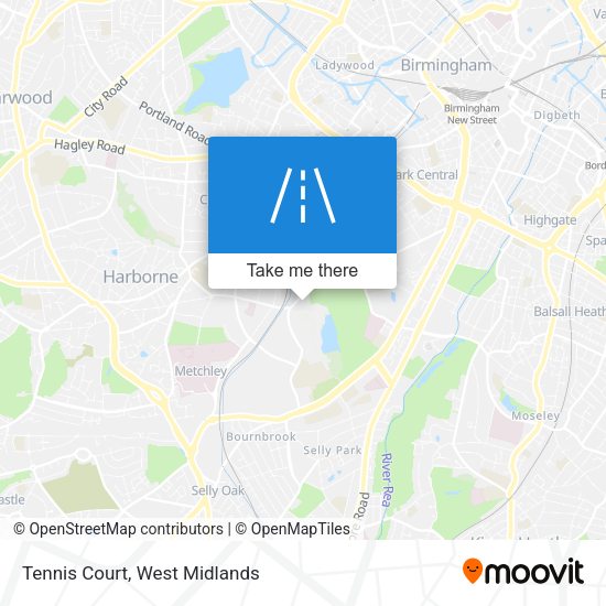 Tennis Court map