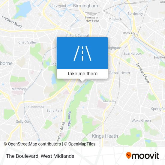 The Boulevard map