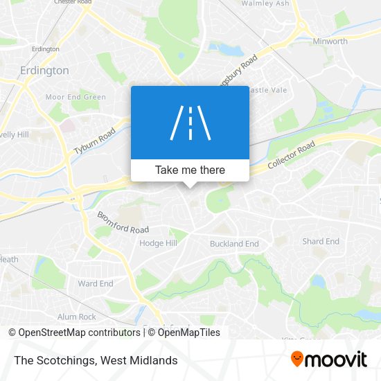 The Scotchings map