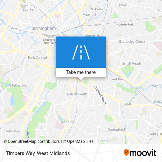 Timbers Way map
