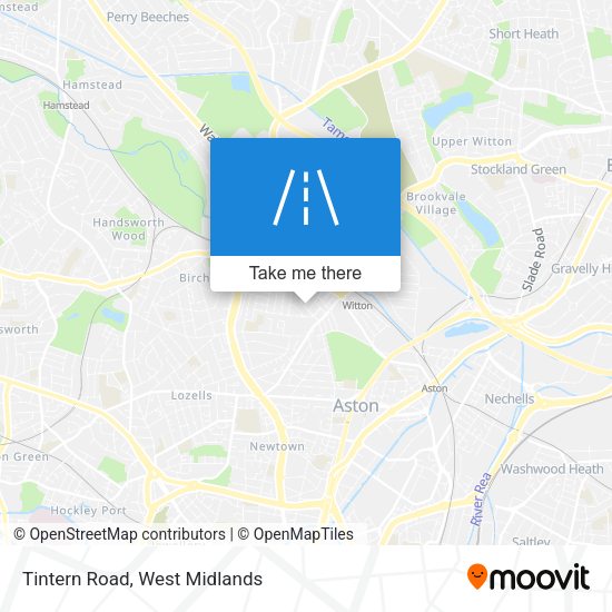 Tintern Road map