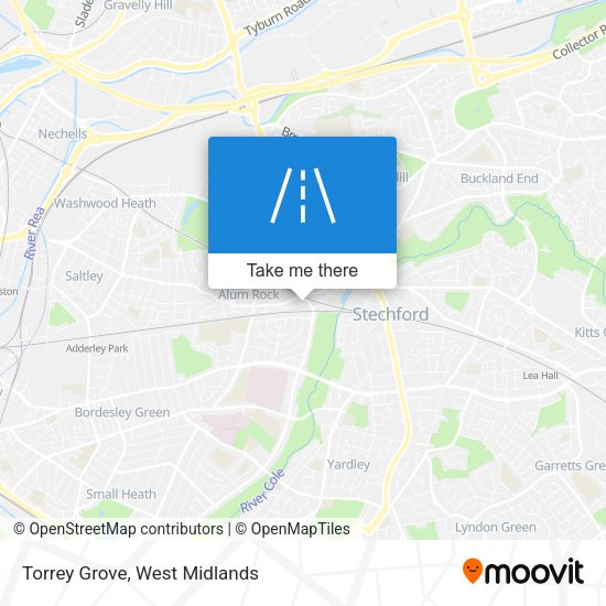 Torrey Grove map