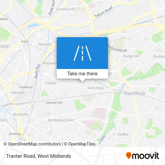 Tranter Road map
