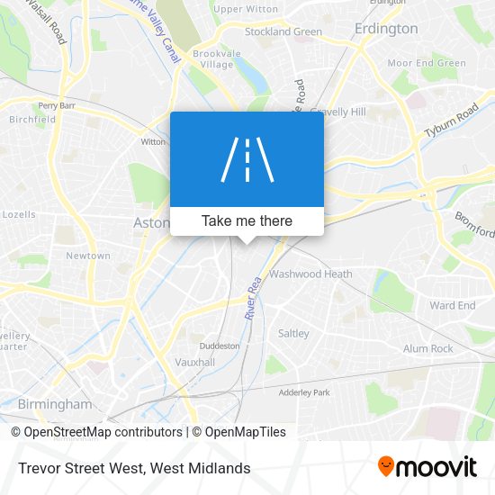 Trevor Street West map