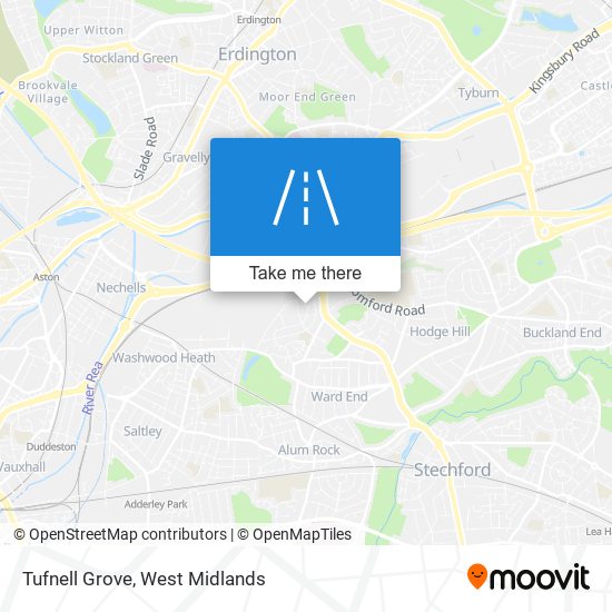 Tufnell Grove map