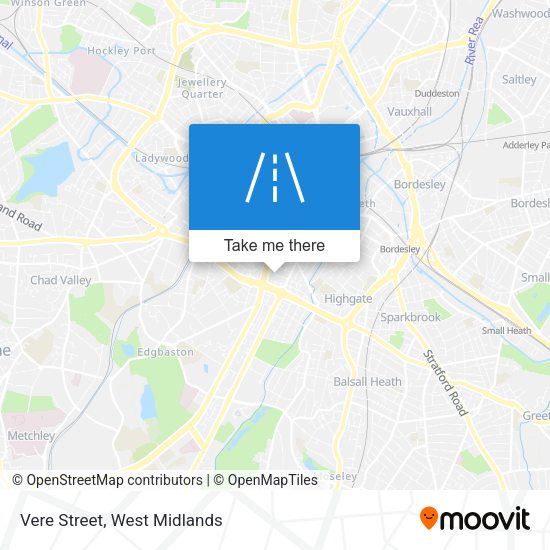 Vere Street map