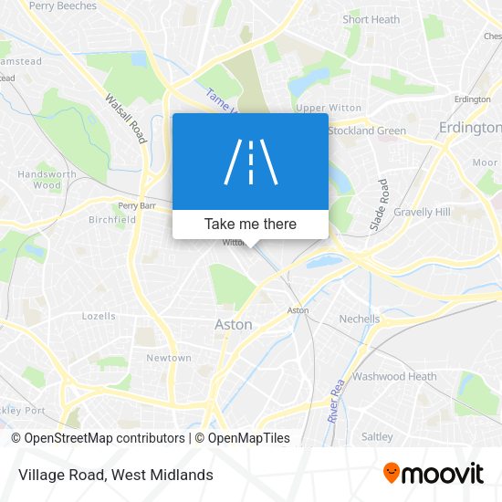 Village Road map