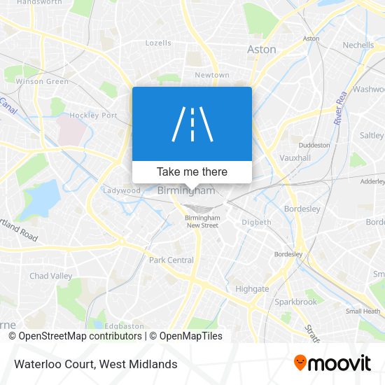 Waterloo Court map