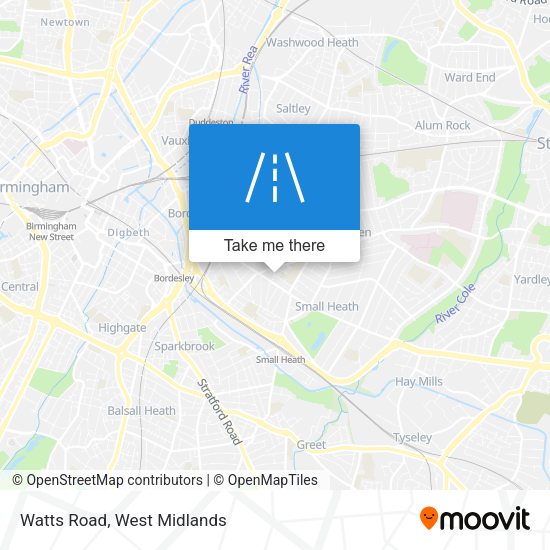Watts Road map