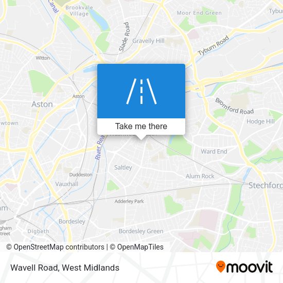 Wavell Road map