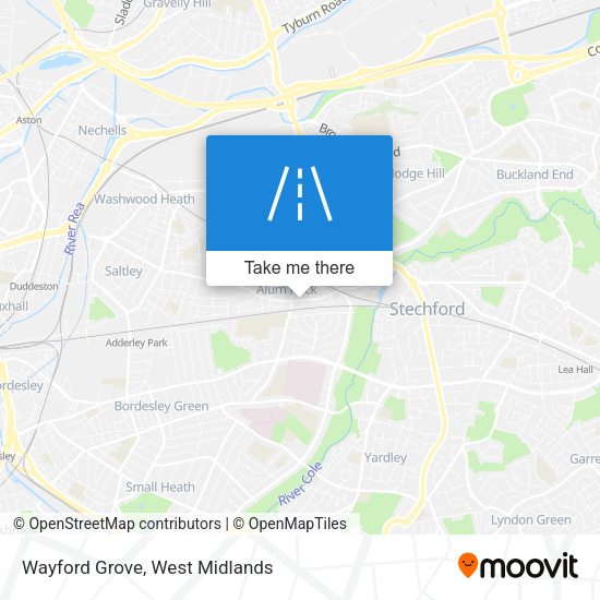 Wayford Grove map