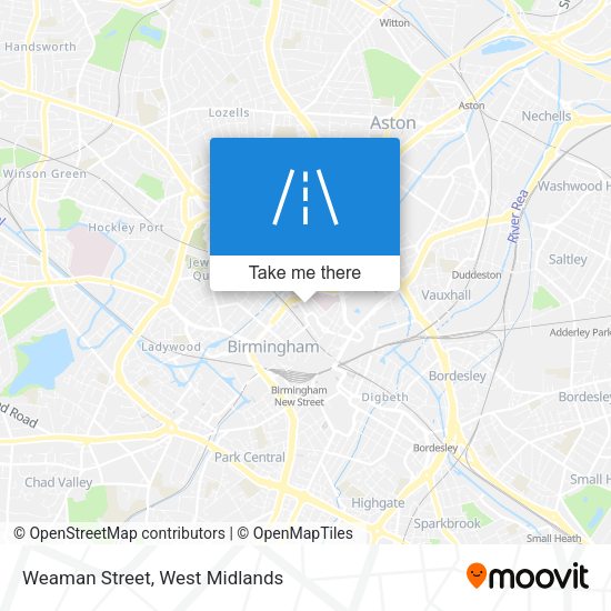 Weaman Street map