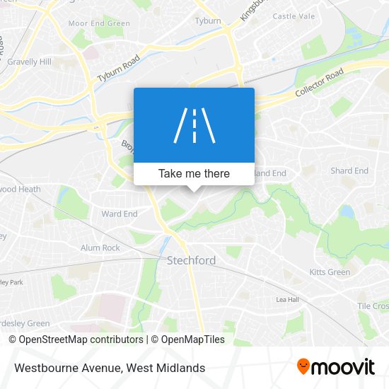 Westbourne Avenue map