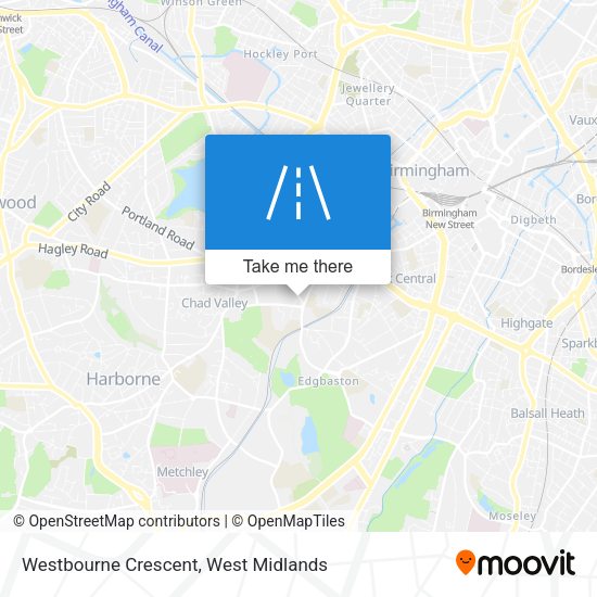 Westbourne Crescent map