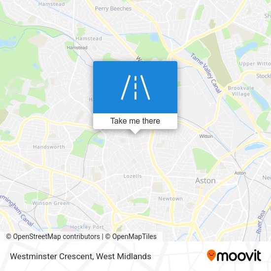 Westminster Crescent map