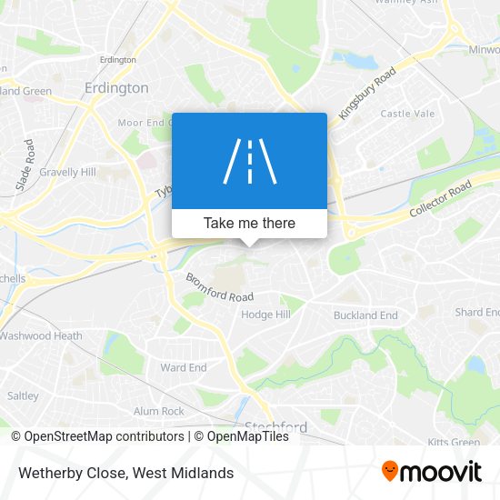 Wetherby Close map