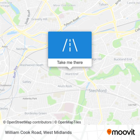 William Cook Road map