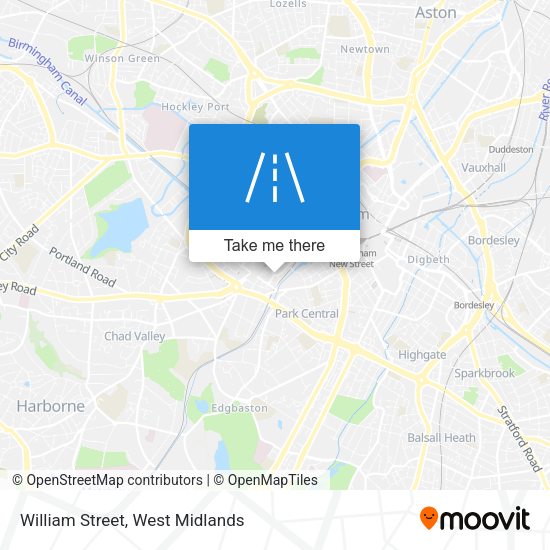 William Street map