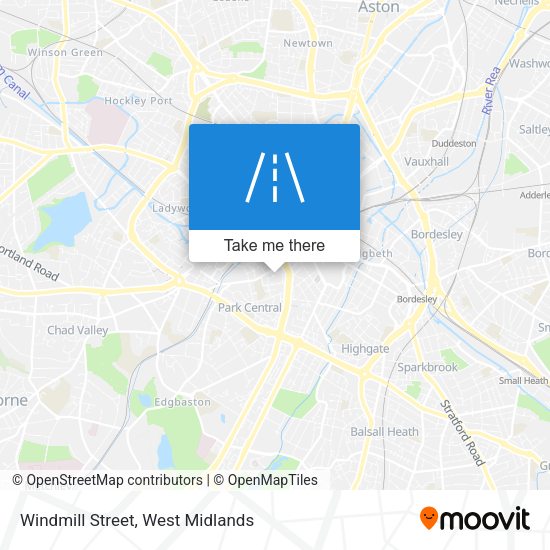 Windmill Street map