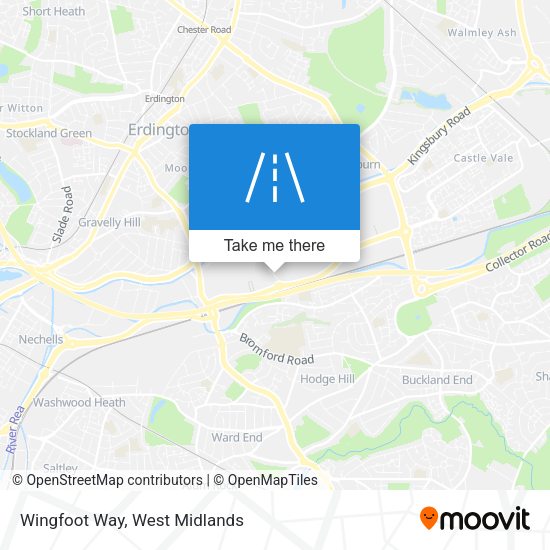 Wingfoot Way map