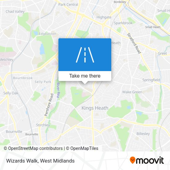Wizards Walk map