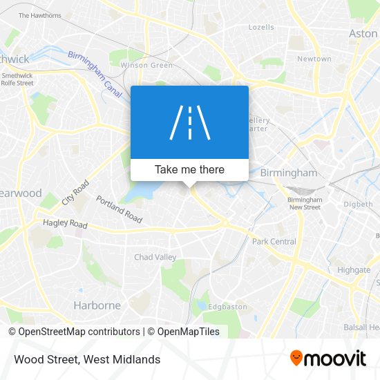 Wood Street map