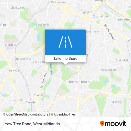 Yew Tree Road map