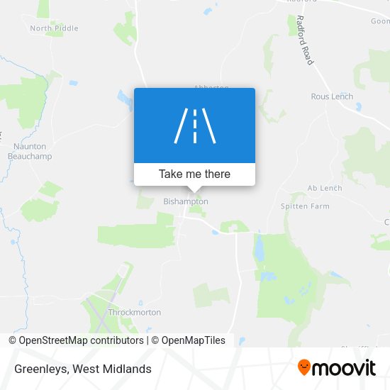 Greenleys map