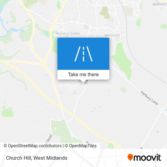 Church Hill map