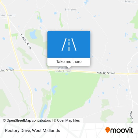 Rectory Drive map