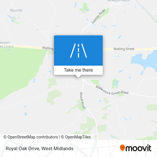 Royal Oak Drive map