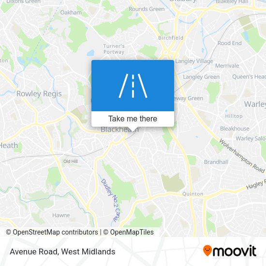 Avenue Road map