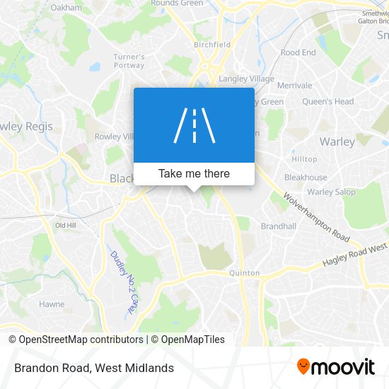 Brandon Road map