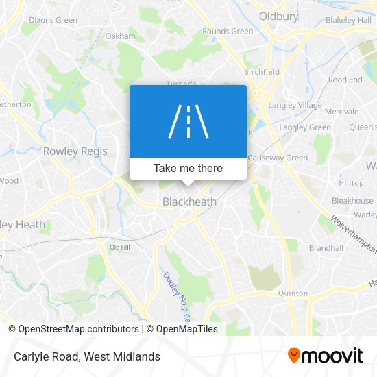Carlyle Road map
